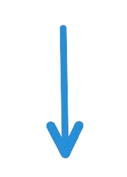 Arrow pointing downwards
